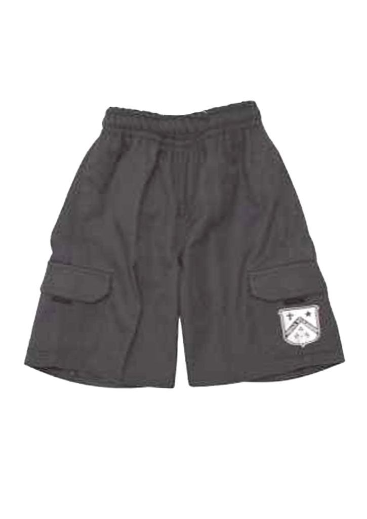 St Mary's Tauranga School Cargo Short Charcoal